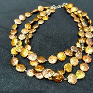Silpada three strand necklace